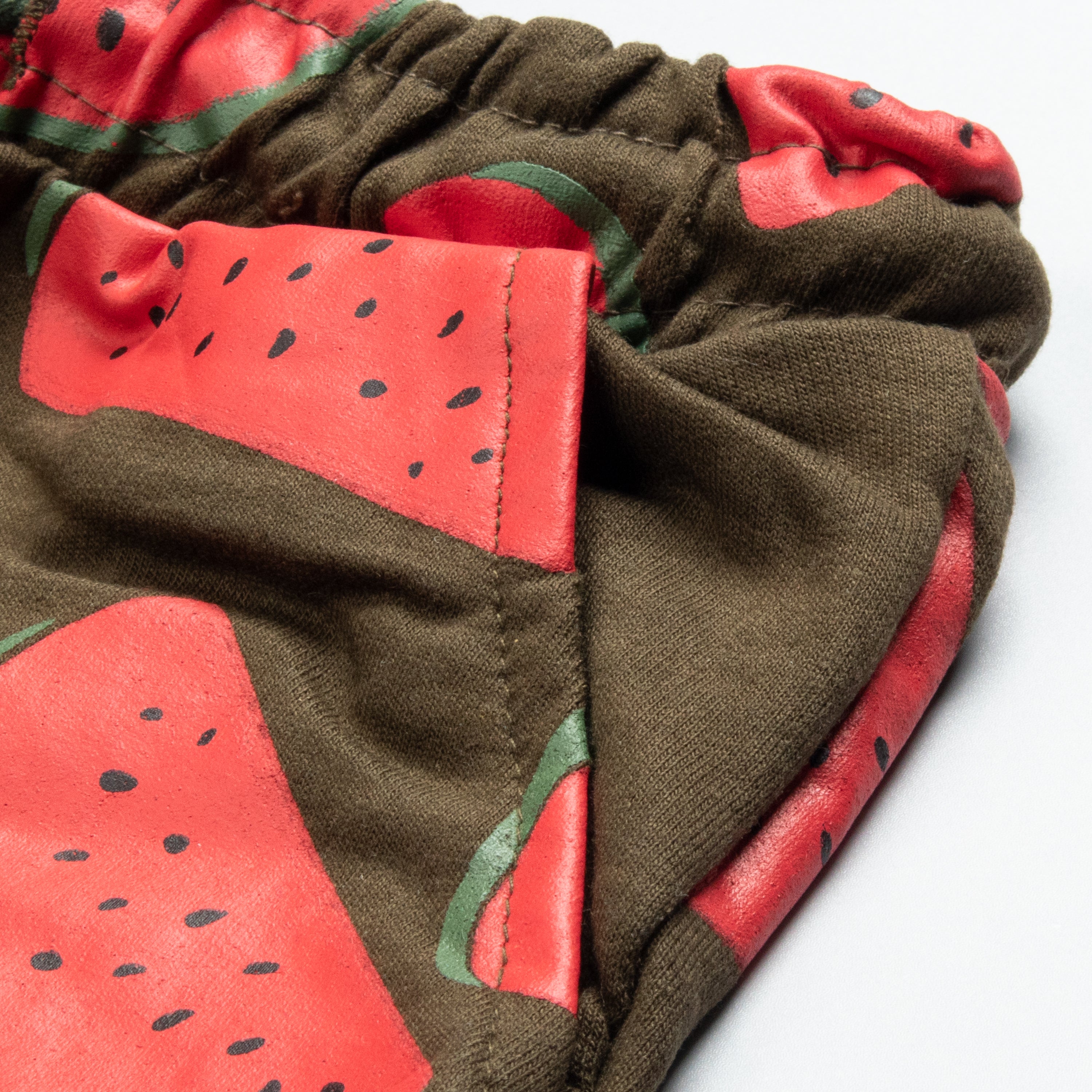 Boys Cotton Short Color Olive Code-C