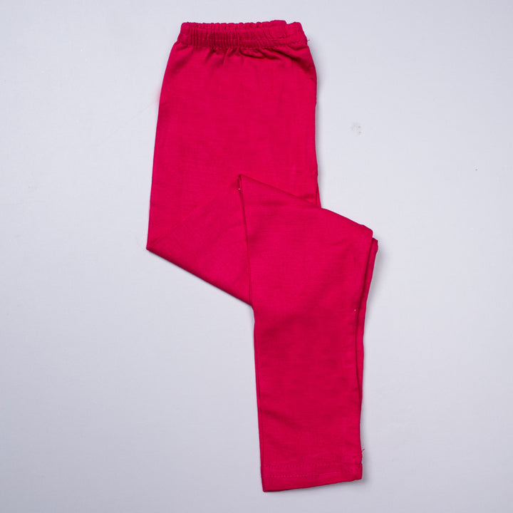 Girls Tights - Dark Pink