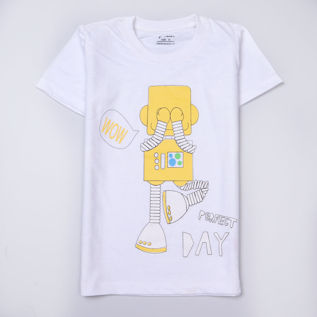 Infant Boys Half Sleeves-Printed T-Shirt (Perfect)