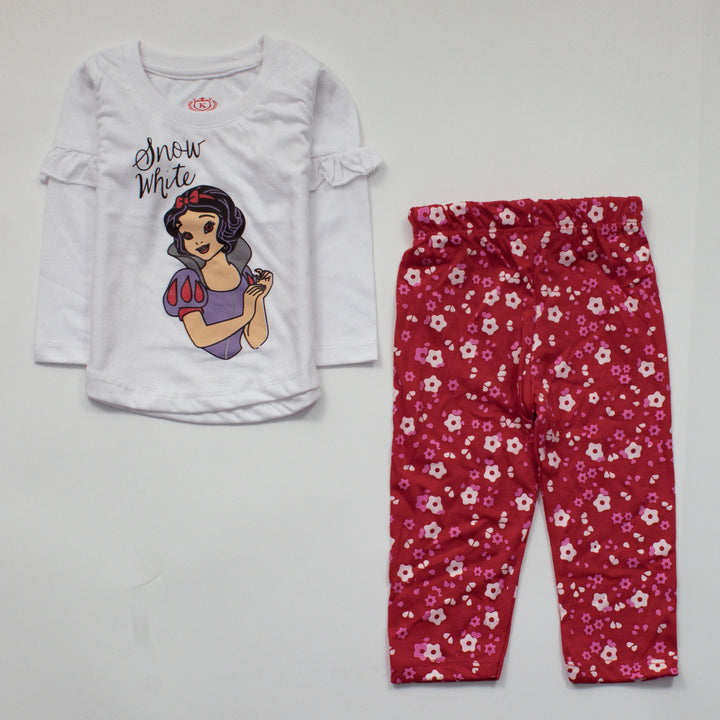 Infant Baby Printed Full Sleeve Suit (Snow-white)