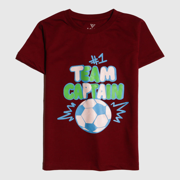 Boys Half Sleeves 2 Piece Suit (team)