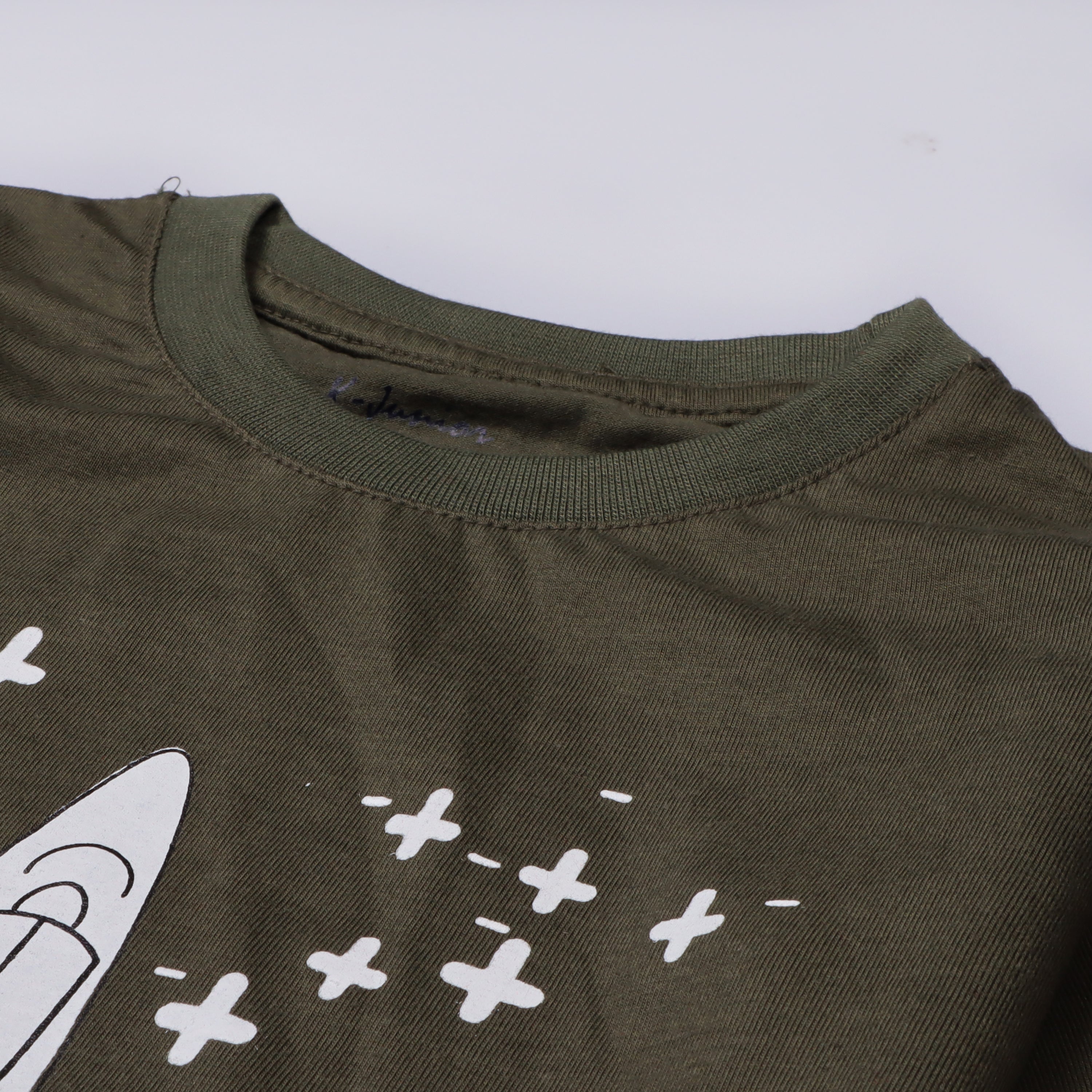 Infant Boys Half Sleeves-Printed T-Shirt (Nasa)