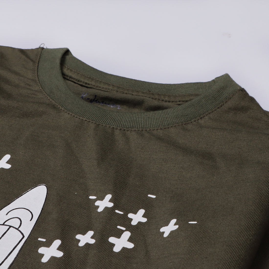 Infant Boys Half Sleeves-Printed T-Shirt (Nasa)