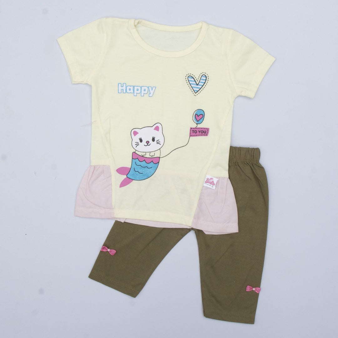 Infant Baby Half Sleeves 2 Piece Suit Code-BP