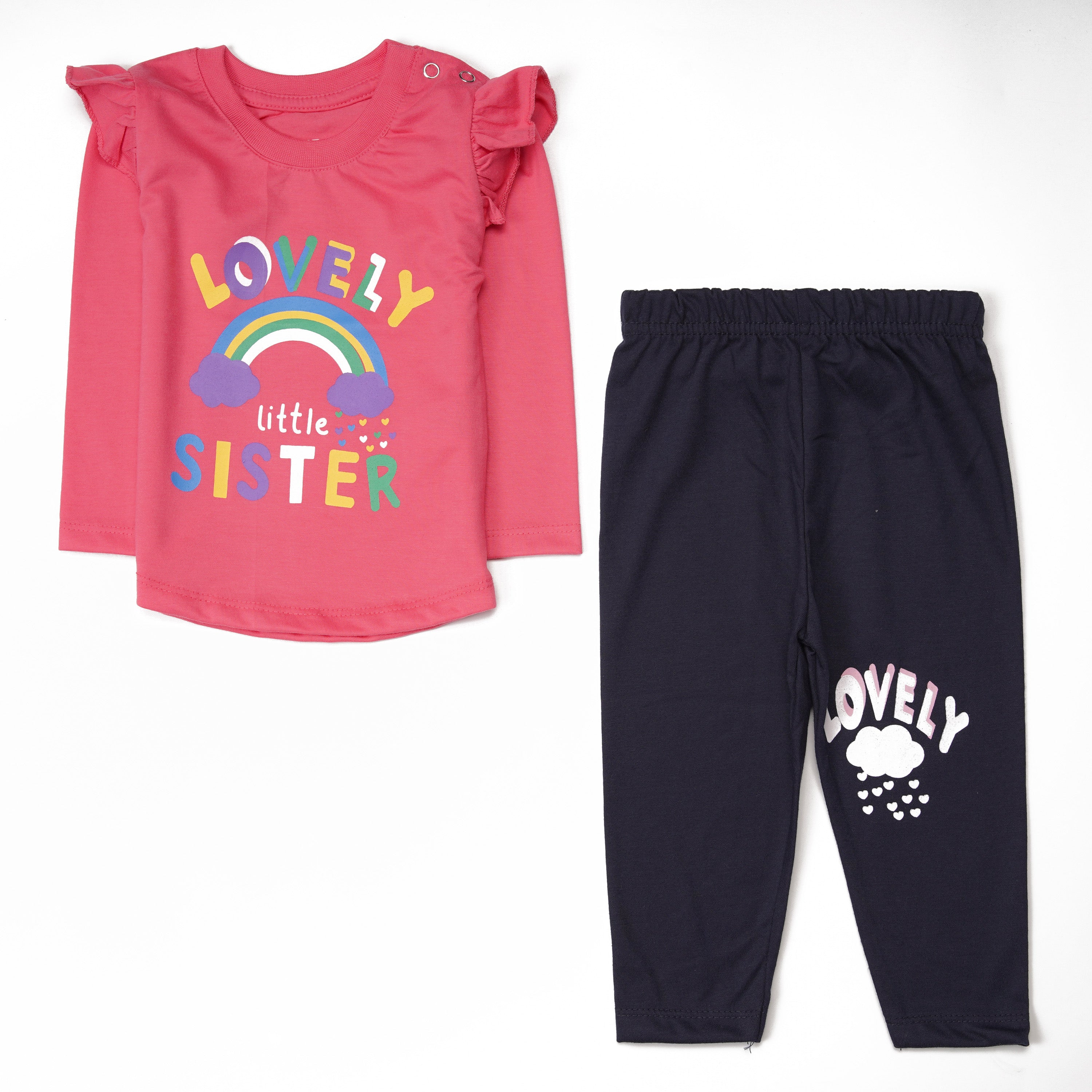 Infant Baby Printed Full Sleeve Suit (LOVELY)