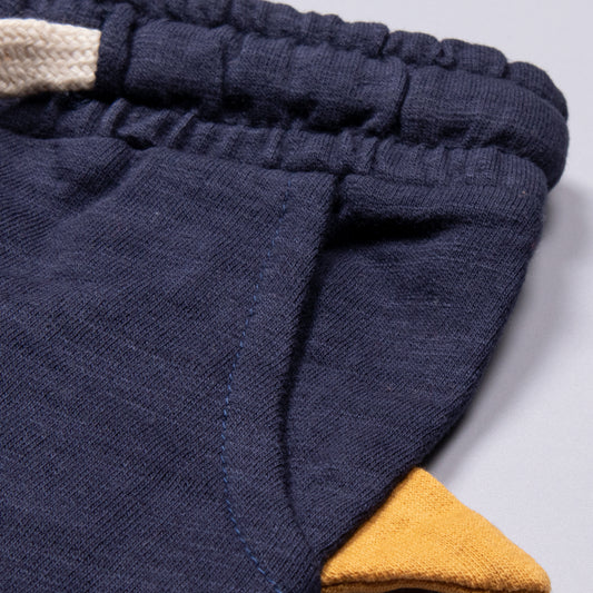 Infant Baba Cotton Short Color Blue