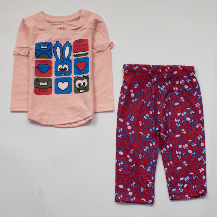 Infant Baby Printed Full Sleeve Suit (Bugs)