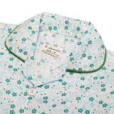 Girls Night Suit Full Sleeves Color White-Green Code-SY