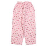 Girls Night Suit Full Sleeves Color White-Pink Code-SY