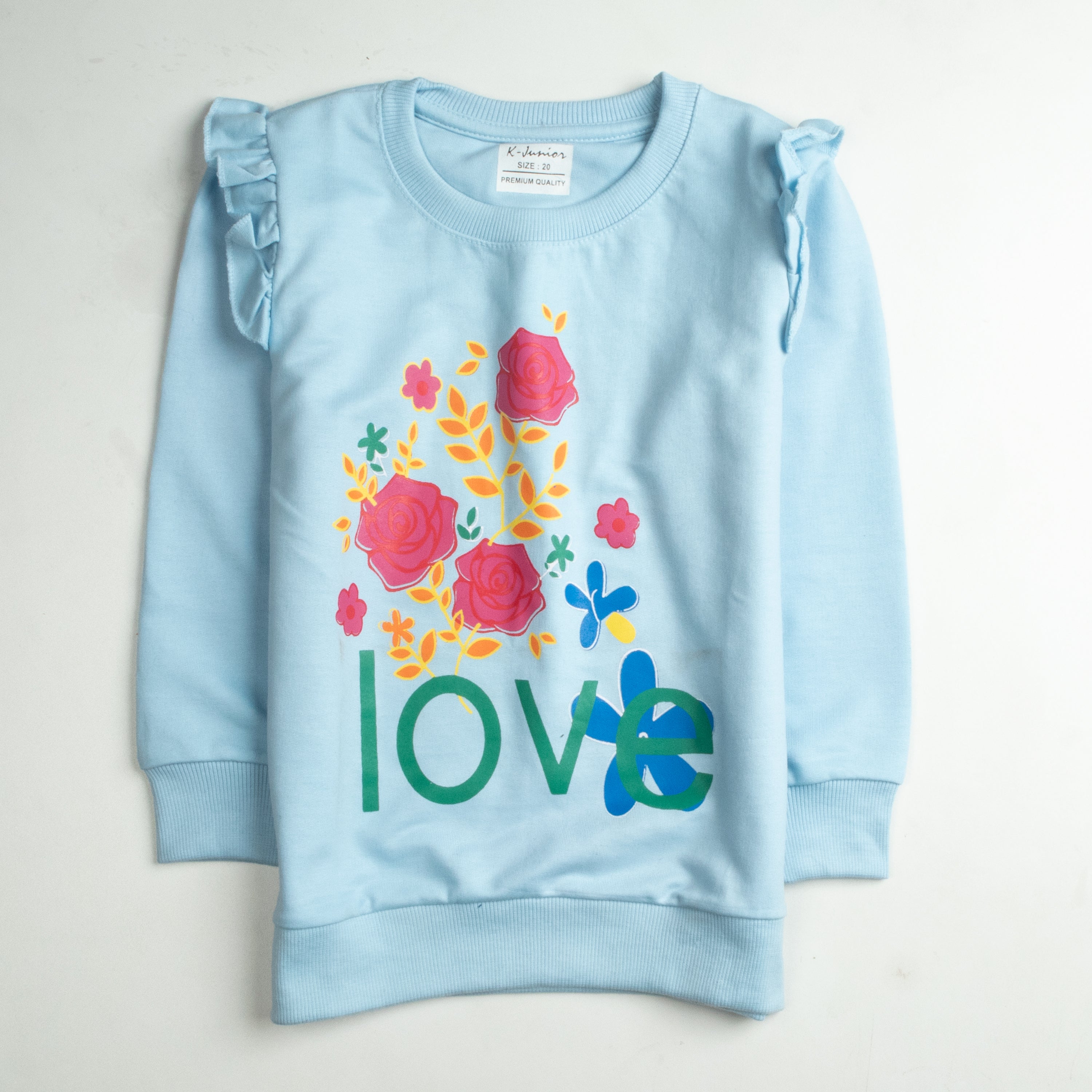 Girls Sweatshirt Code-(Love )