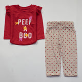 Infant Baby Printed Full Sleeve Suit ( Peep Boo)