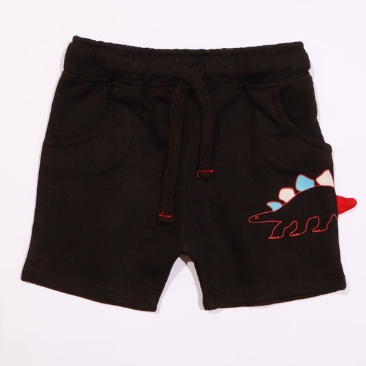 Infant Baba Cotton Short Color Black