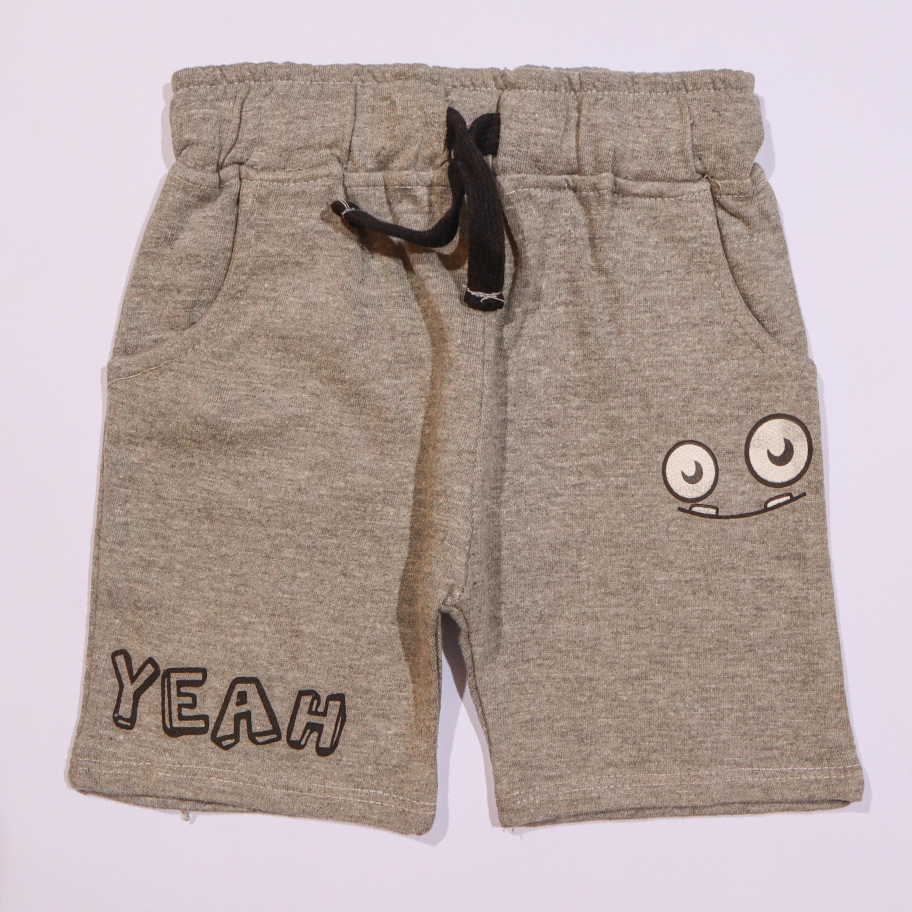Infant Cotton Short Color Grey
