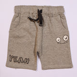 Infant Cotton Short Color Grey