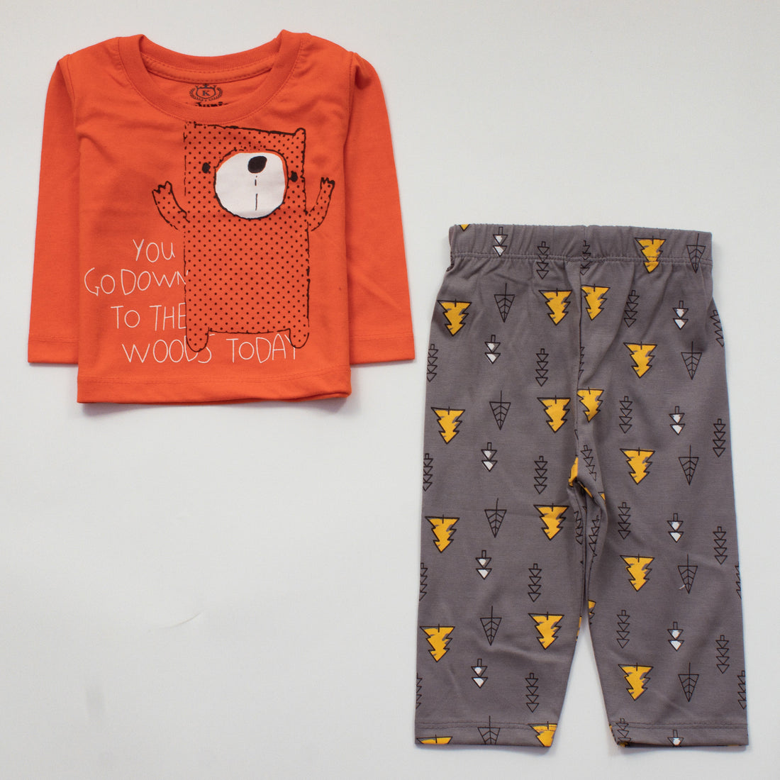 Infant Baba Printed Full Sleeve Suit (You-Go-Down)