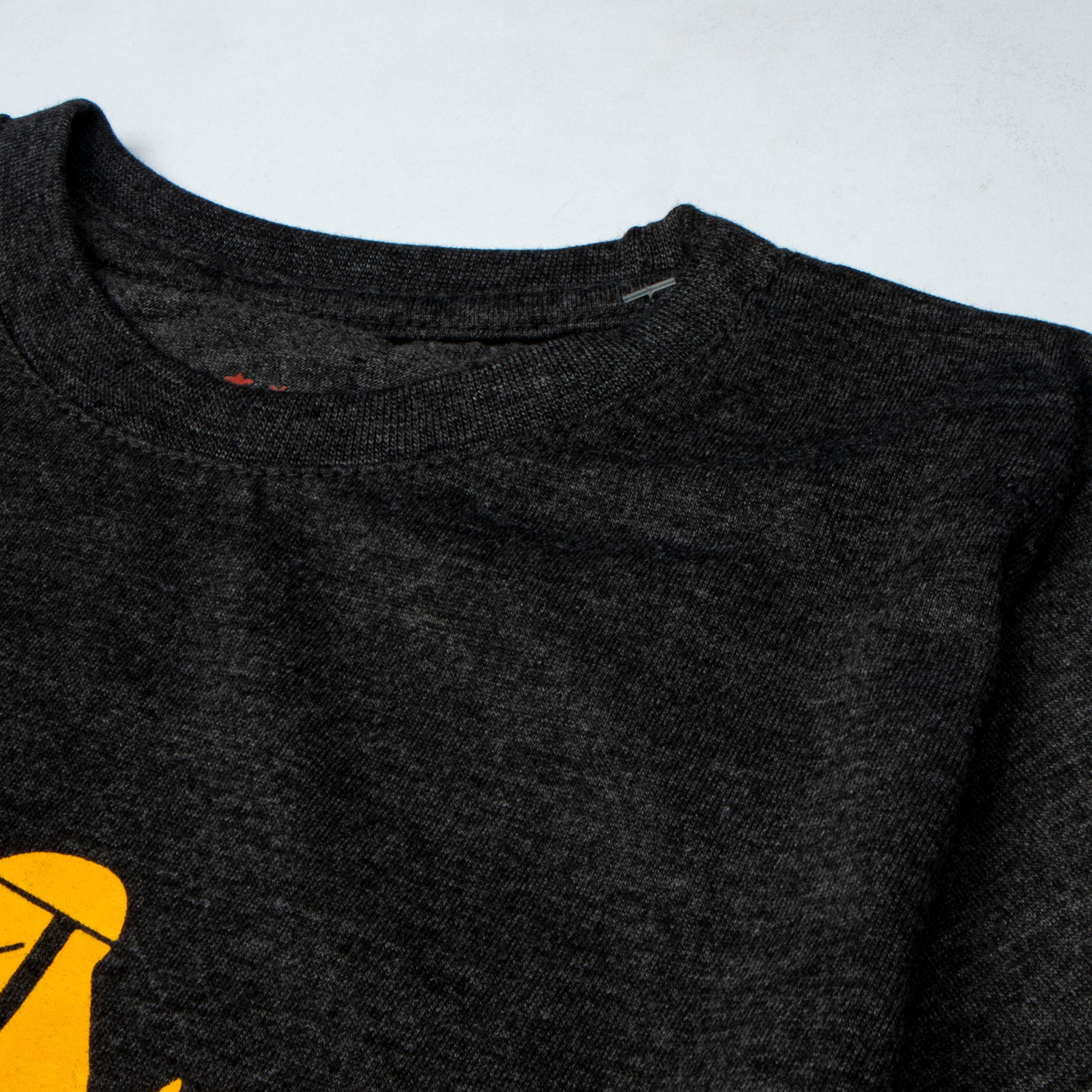 Boys Half Sleeves-Printed T-Shirt  Color Charcoal ( awesome)