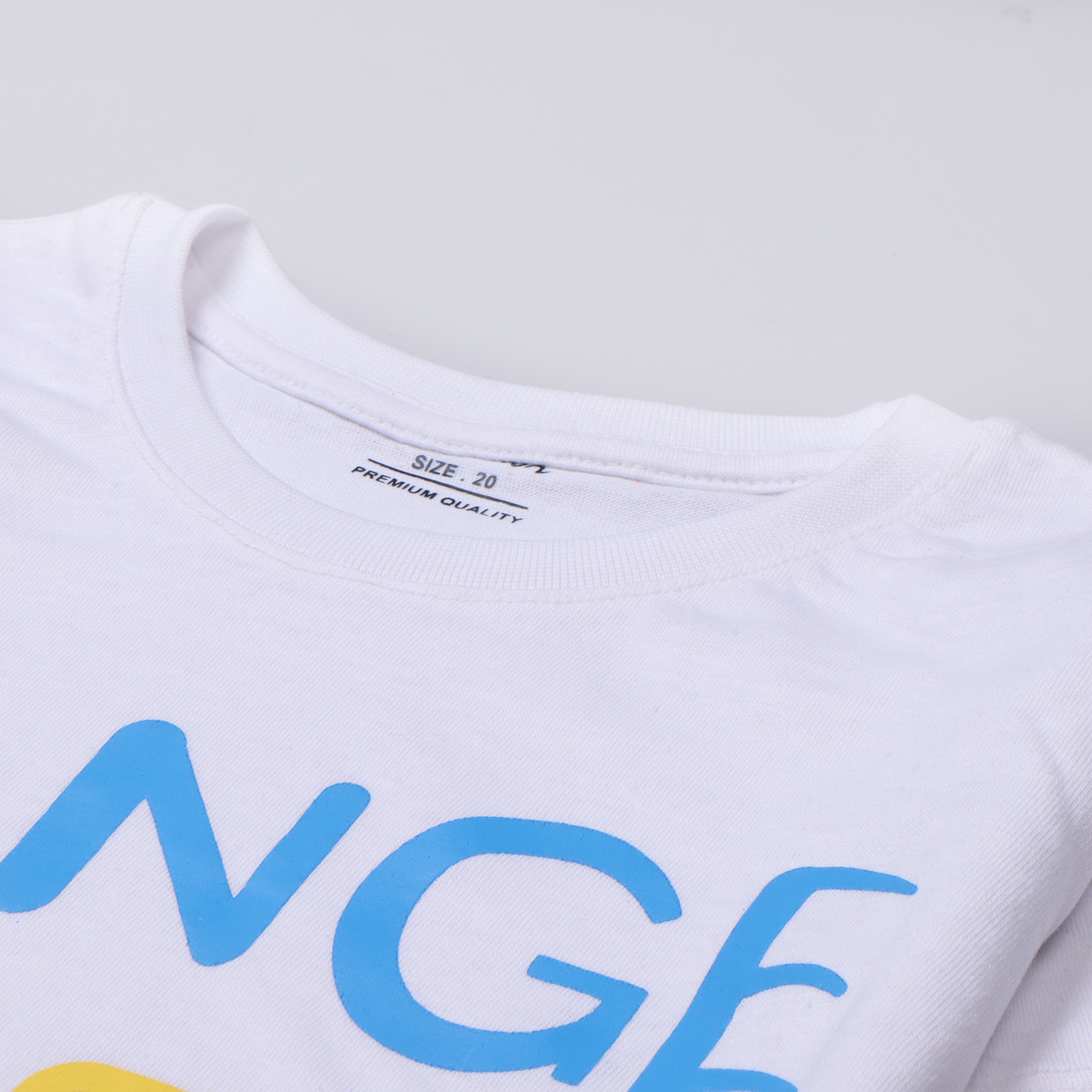 Infant Boys Half Sleeves-Printed T-Shirt (Dangerous)