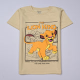 Boys Half Sleeves-Printed T-Shirt (Lion-king)