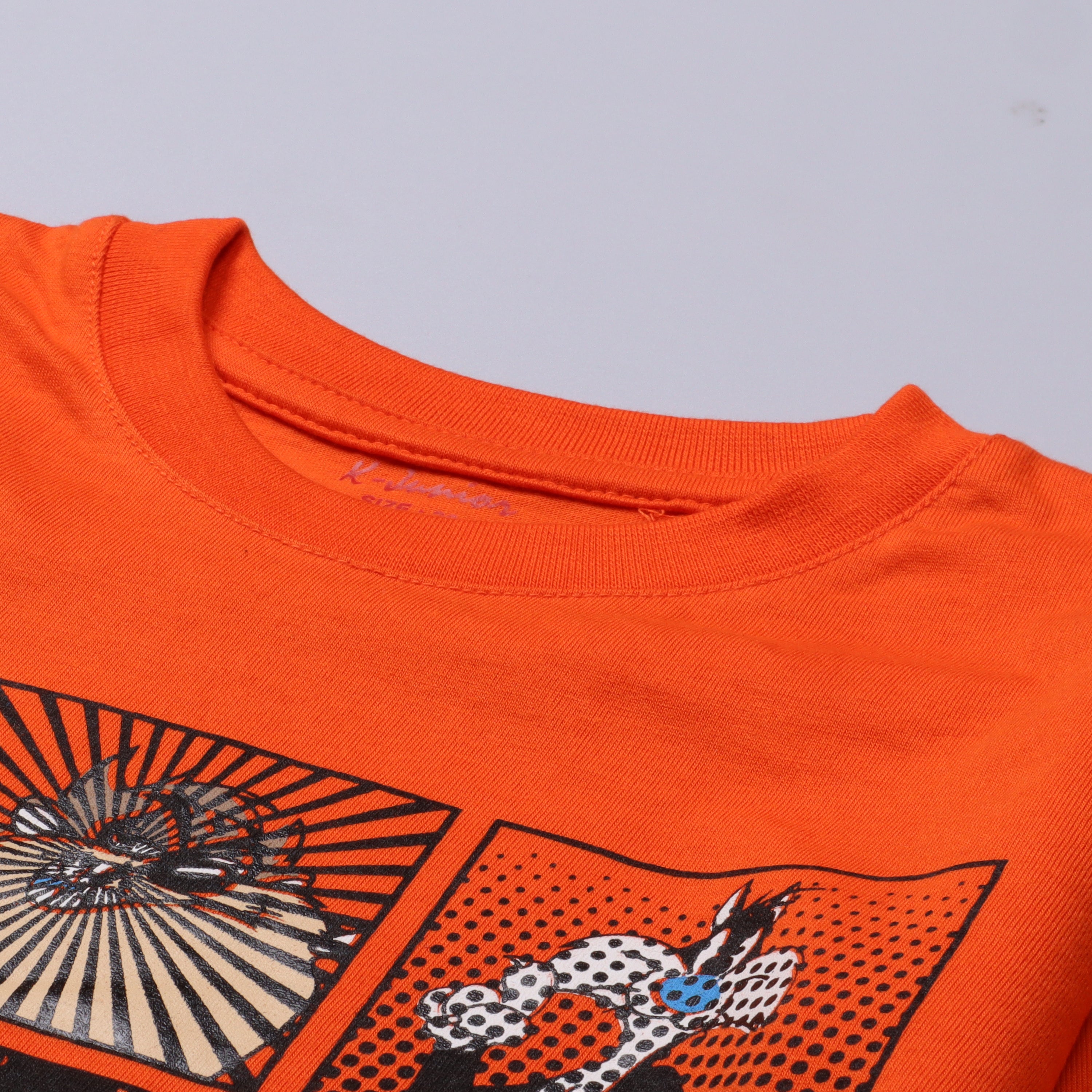 Infant Boys Half Sleeves-Printed T-Shirt (Looney)