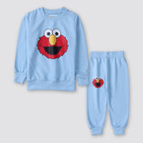 Winter Boys Printed Full Sleeve Suit (Hug)