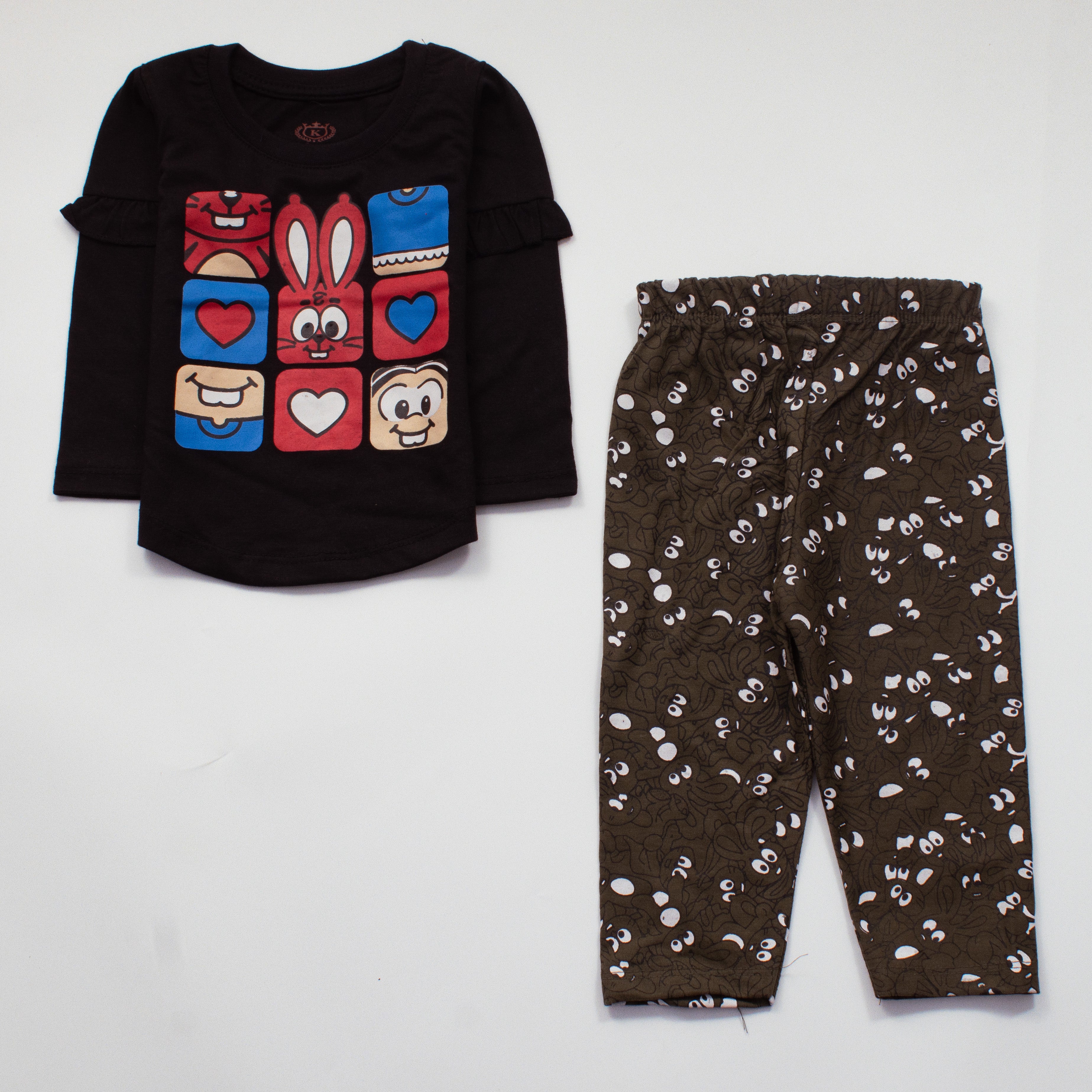 Infant Baby Printed Full Sleeve Suit (Bugs)