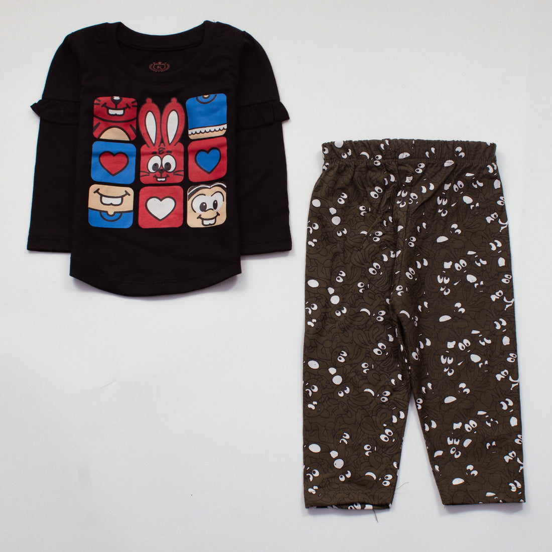 Infant Baby Printed Full Sleeve Suit (Bugs)