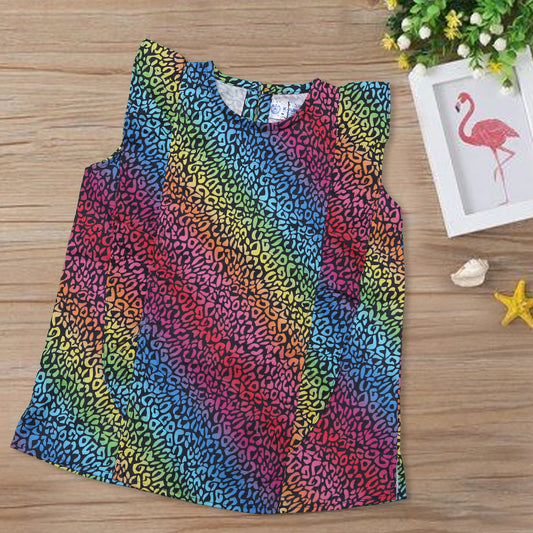 Girls Printed Kurti Color Multi