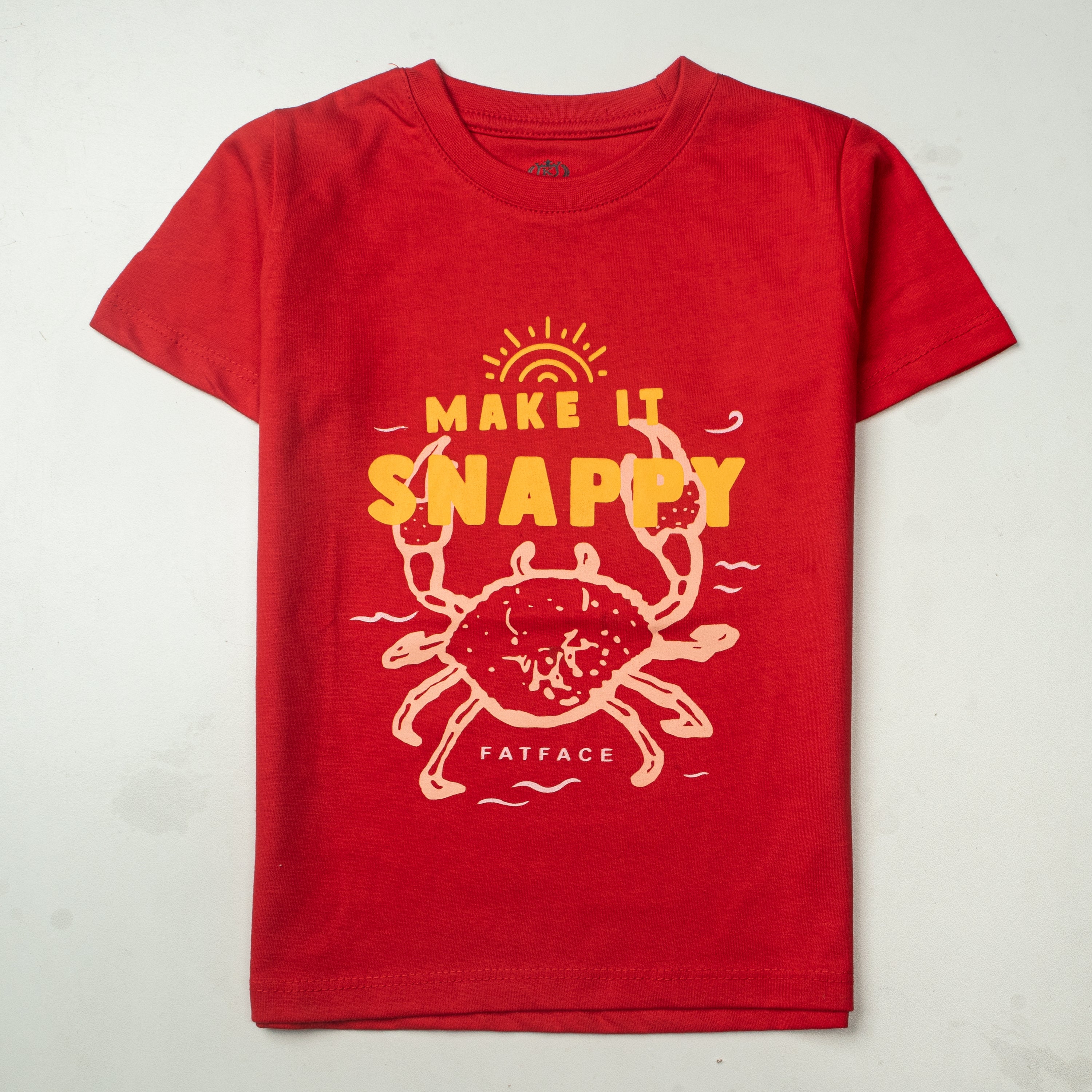 Boys Half Sleeves-Printed T-Shirt (Snappy)