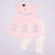 Girls Half Sleeves 2 Piece Suit Code-CD