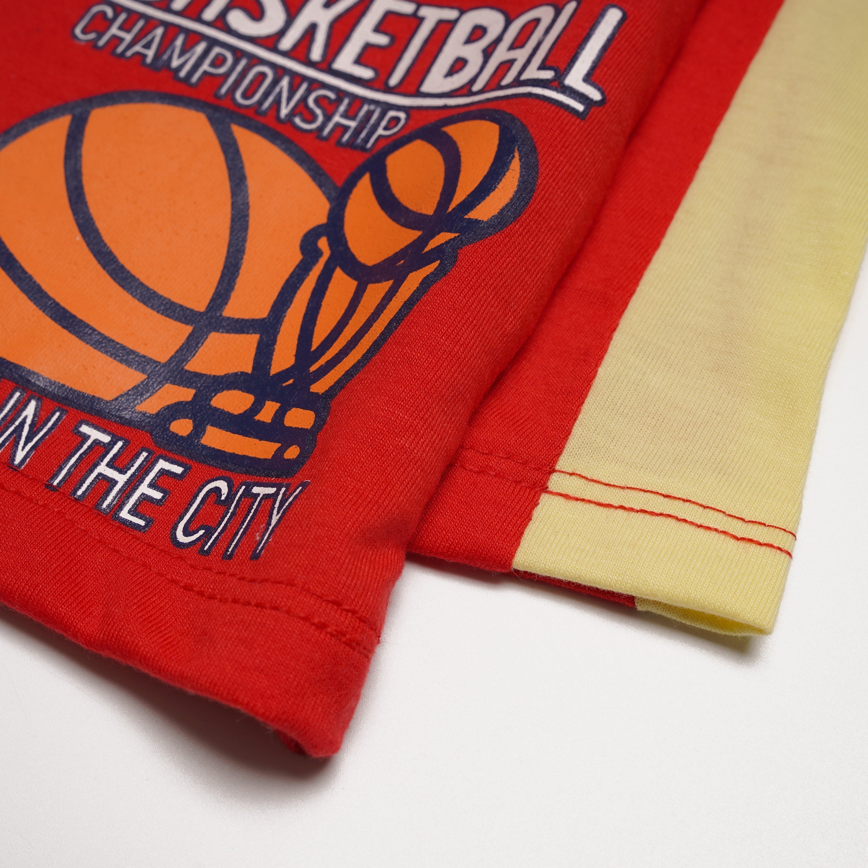 Infant Baba Printed Full Sleeve Suit (basket-ball)