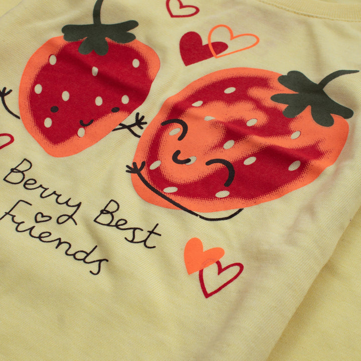 Infant Baby Printed Full Sleeve Suit (Best-Friend)