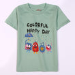 Boys Half Sleeves-Printed T-Shirt (Colour-Ful)