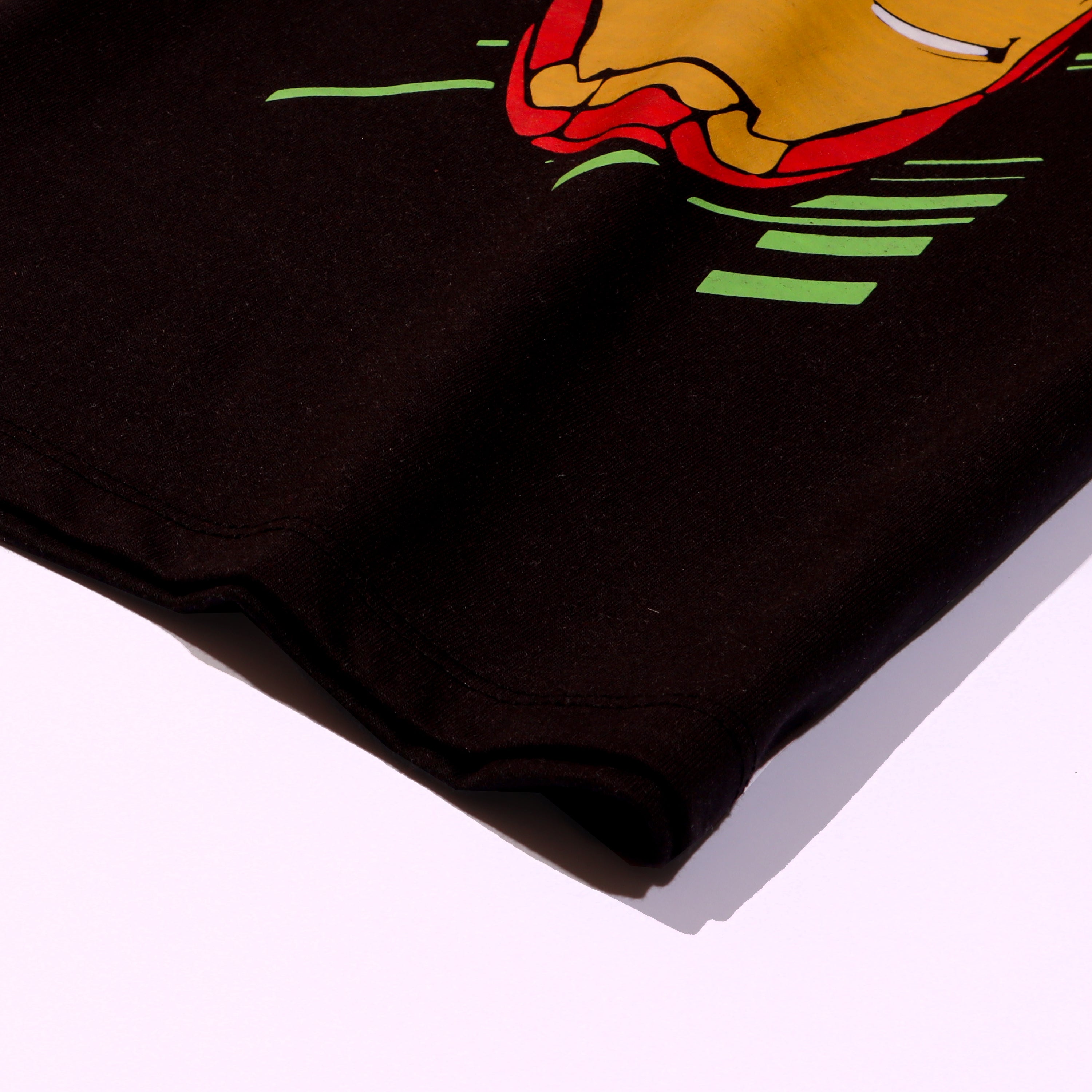 Infant Boys Half Sleeves-Printed T-Shirt (ironman)