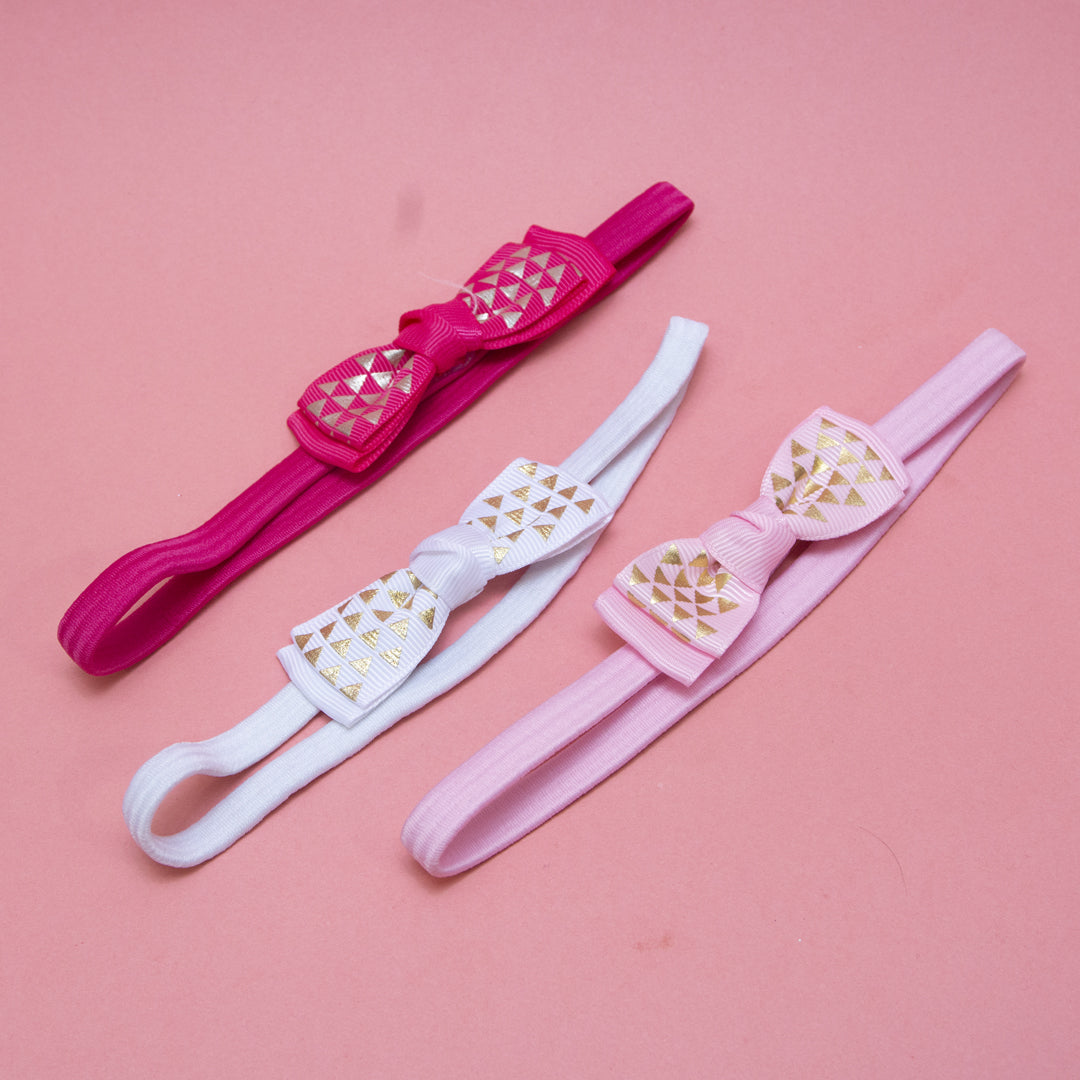 Head Band Pack Of 3 Deliver Buy Assorted Color Code ( B )