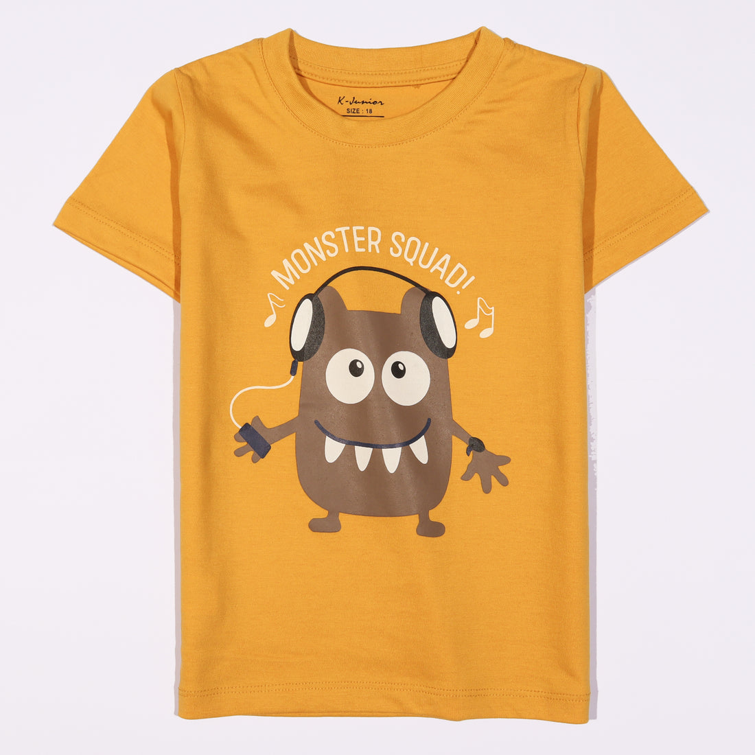 Boys Half Sleeves-Printed T-Shirt (Monster-Squad)