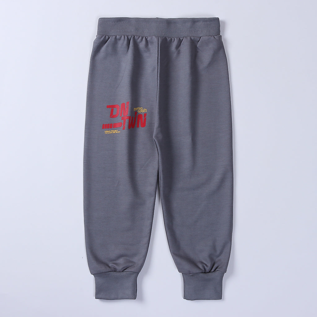 Boys Terry Trouser - Grey