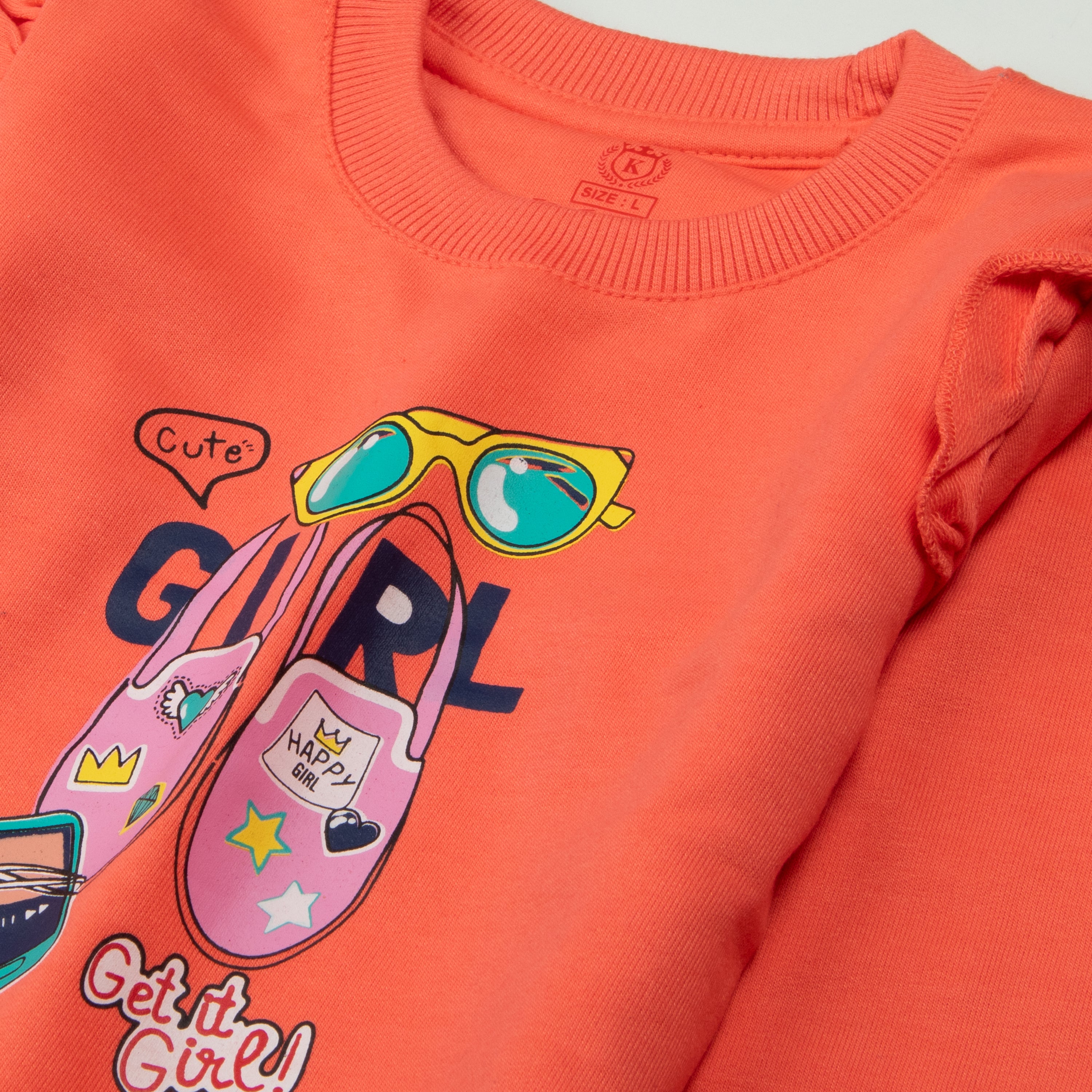 Winter Girls Printed Full Sleeve Suit (Girl)