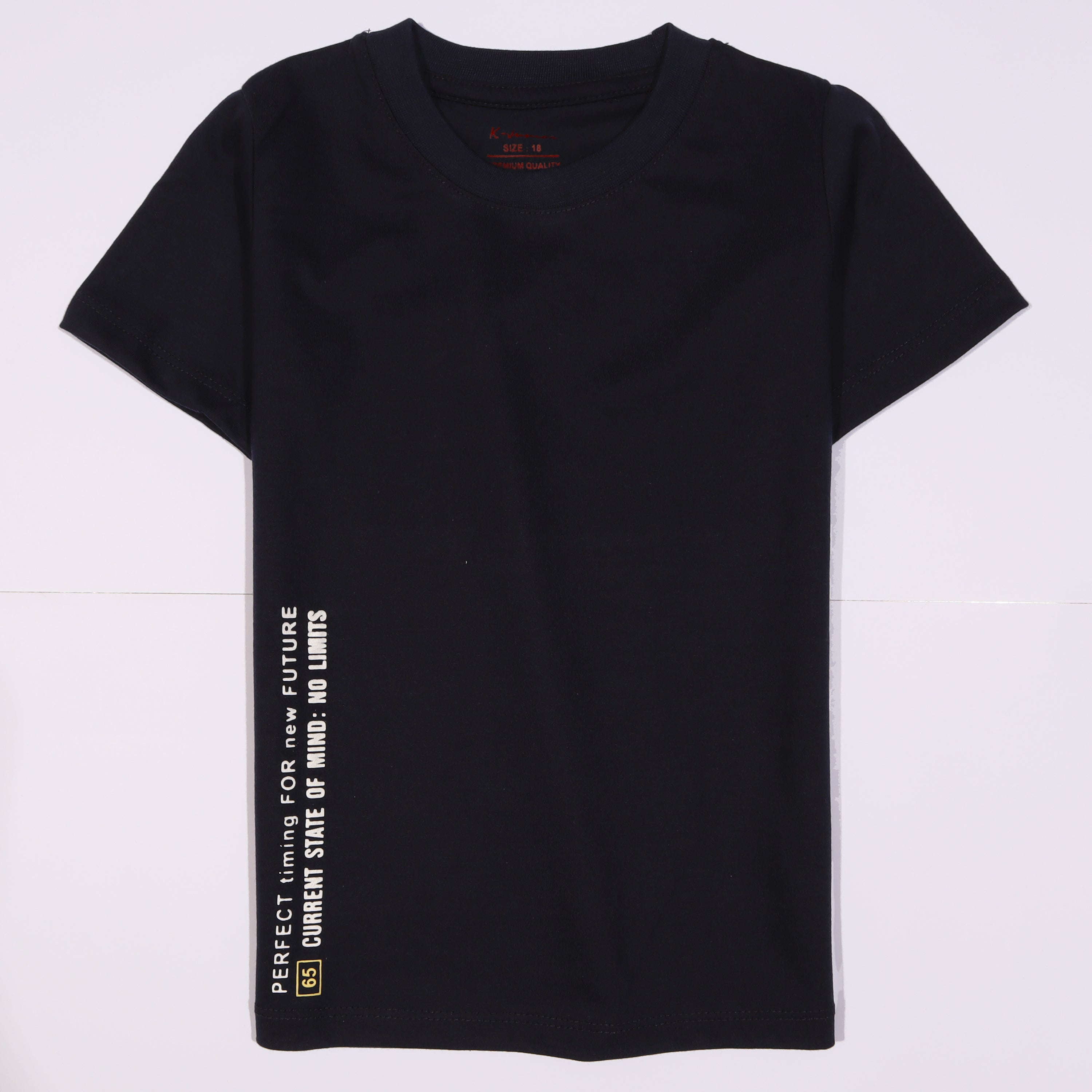 Infant Boys Half Sleeves-Printed T-Shirt (Limit)