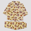 Boys Night Suit Full Sleeves Color Fawn Code-SS