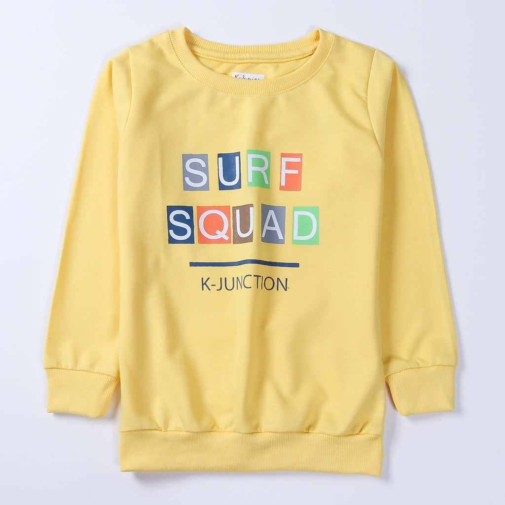 Boys Printed Full Sleeve SweatShirt ( Surf Squad )