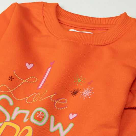 Girls Sweatshirt Code-( I Love )