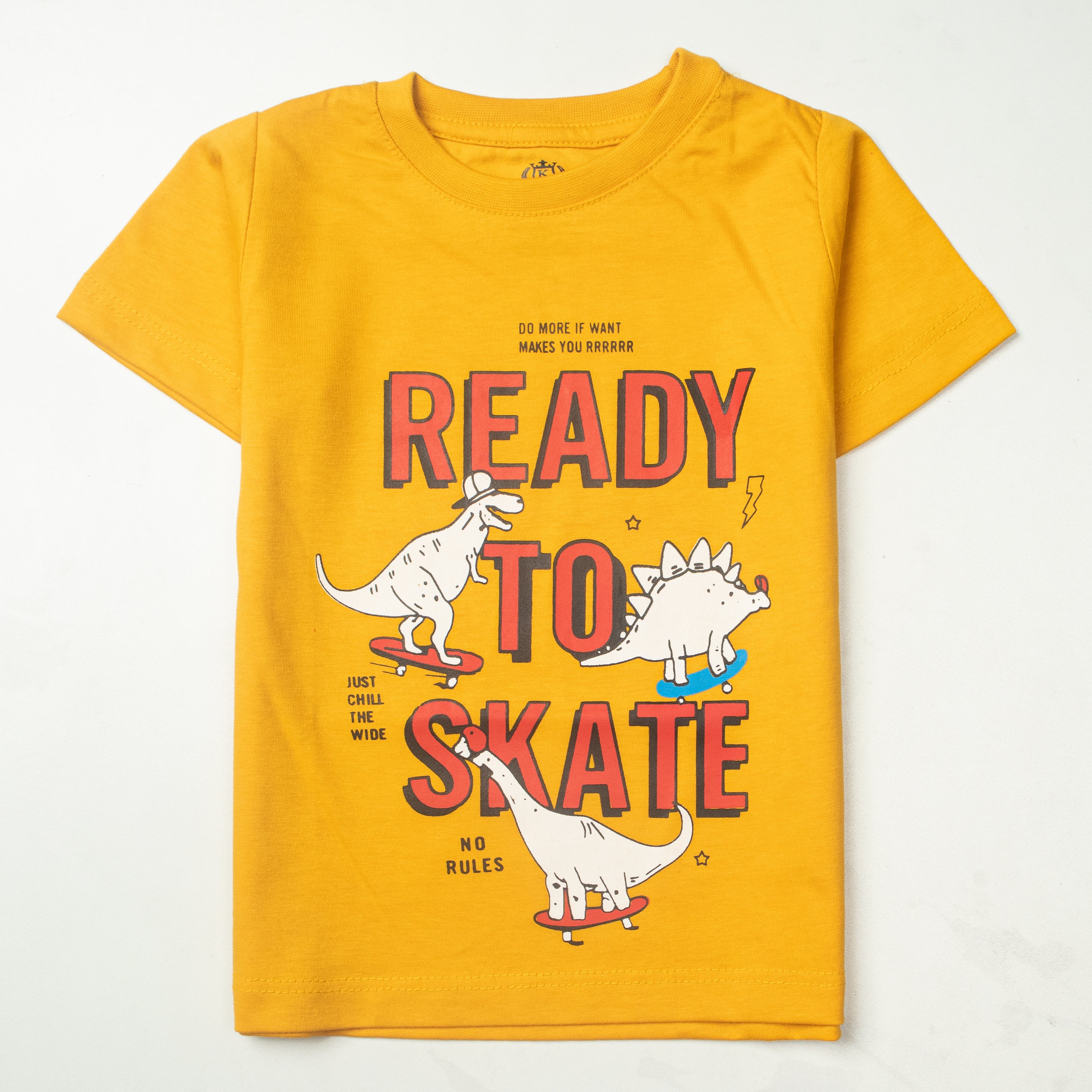 Boys Half Sleeves-Printed T-Shirt (Ready)