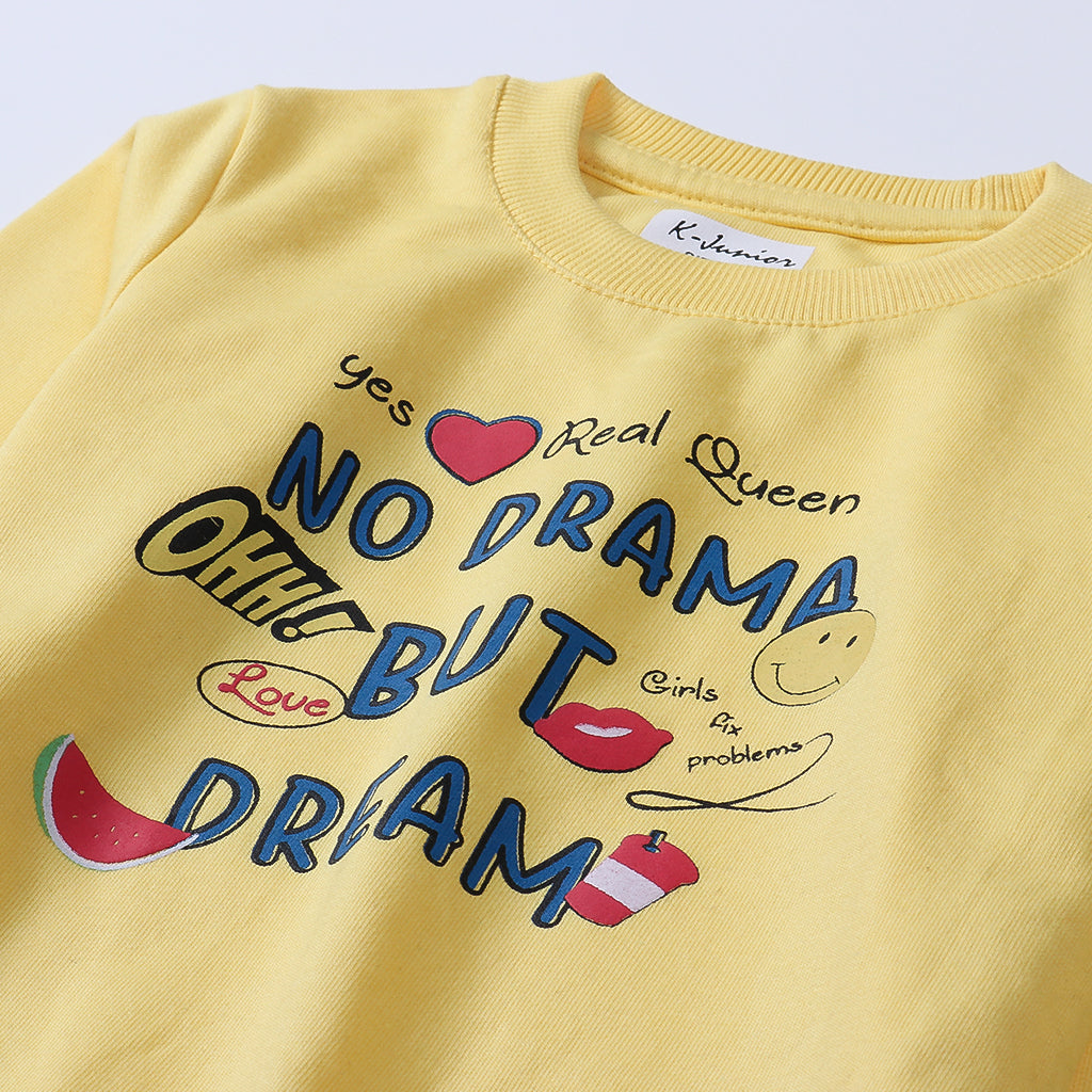 Girls Terry Sweatshirt