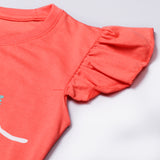 Girls Half Sleeves 2 Piece Suit Code-(Star)