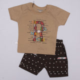 Infant Baba Half Sleeves 2 Piece Suit Code-V
