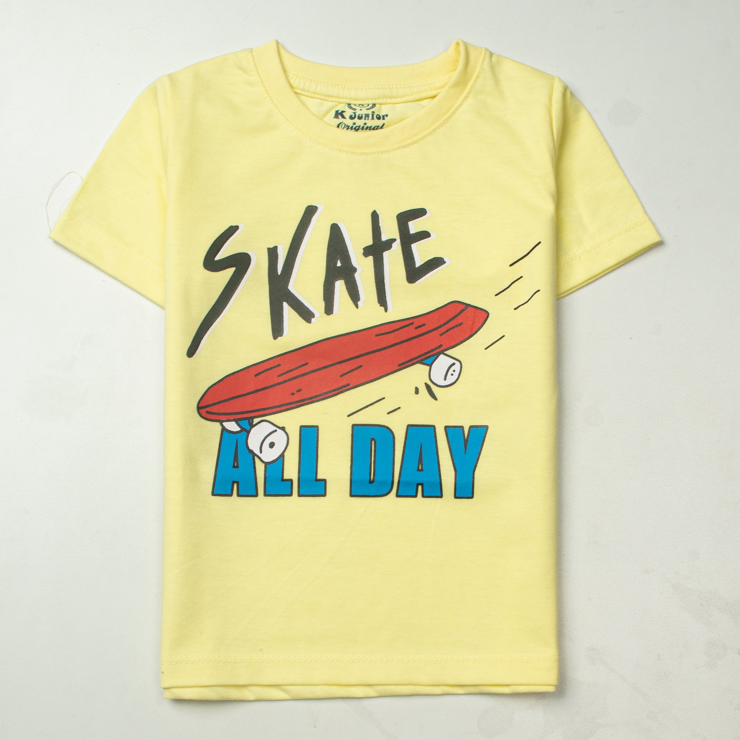 Boys Half Sleeves-Printed T-Shirt (Skate)