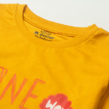 Boys Half Sleeves-Printed T-Shirt (One)