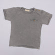 Baba Half Sleeve Printed T-Shirt Color Grey