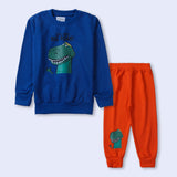 Winter Boys Printed Full Sleeve Suit (Big-Roar)