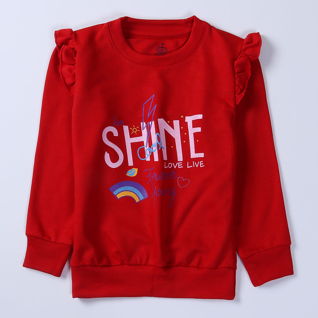 Girls Sweatshirt Code-( Shine )